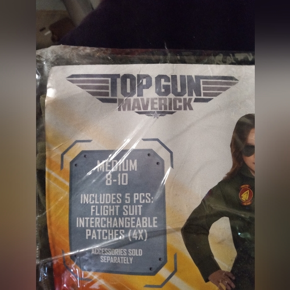 Top gun Maverick flight suit for girl or boy - Picture 5 of 6